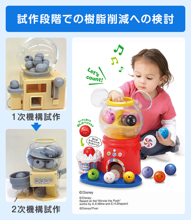施策段階での樹脂削減への検討