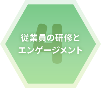 従業員の研修とエンゲージメント