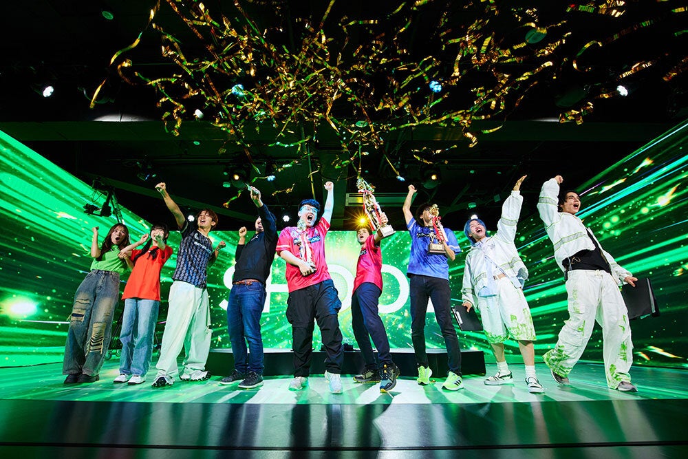 オープンクラス大会表彰式の様子