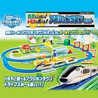 情景いっぱい！トミカと遊べる！アクションタウンセット