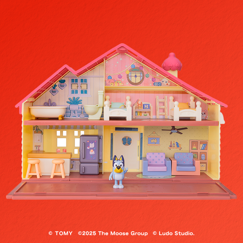 ブルーイ かぐがいっぱい!2かいだて!ブルーイファミリーのおうち