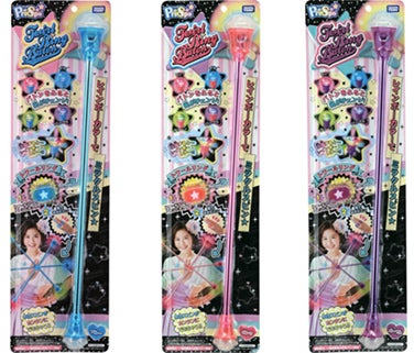 タカラトミー トワールリングバトン ブルー(JAN:4904810 858997) ピンク(JAN:4904810 859017) パープル(JAN:4904810 859024)