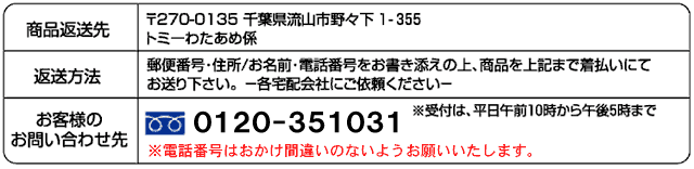 お問い合わせ情報